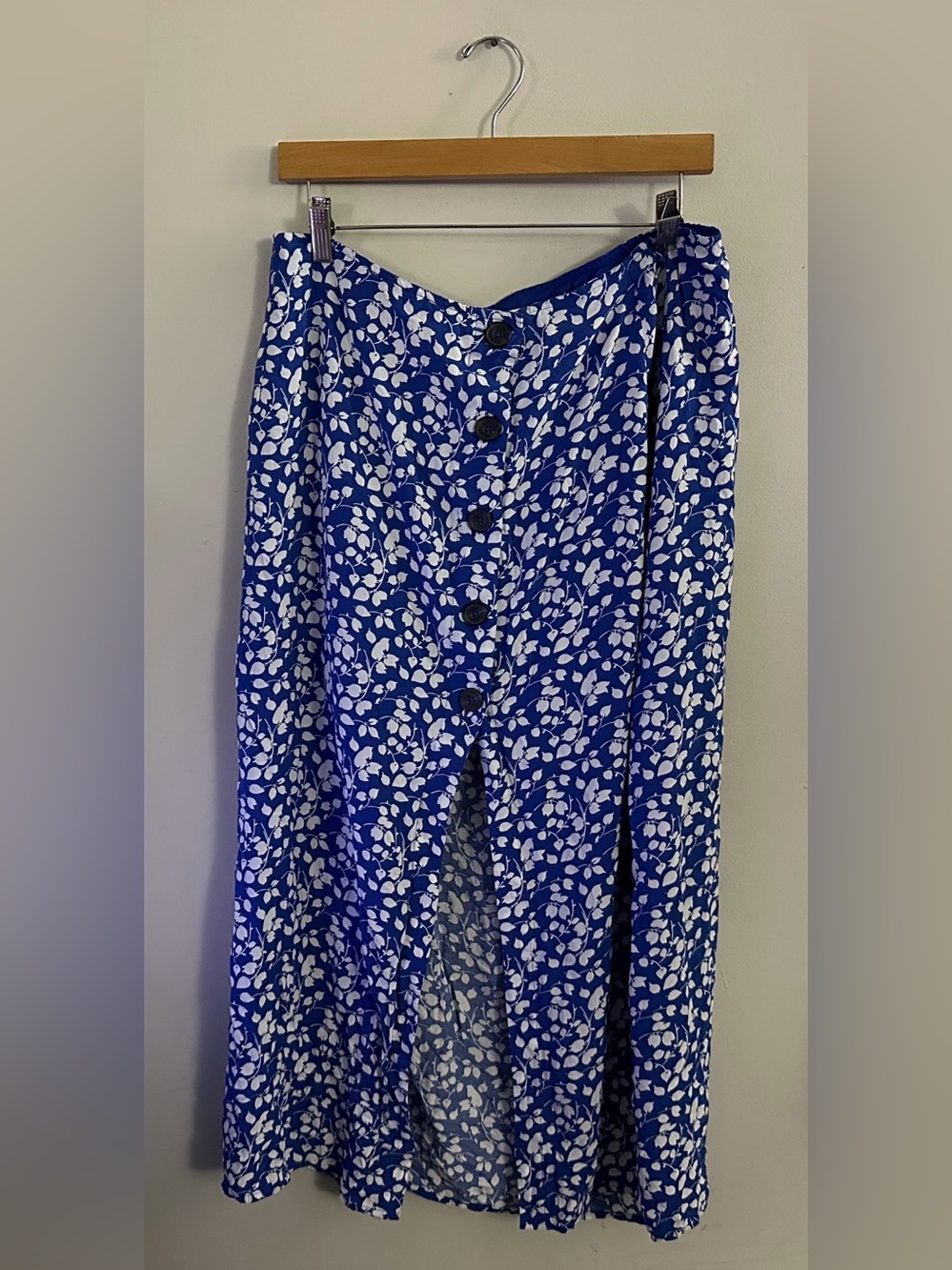 Abercrombie & Fitch Boho Chic 90s Style Cottagecore Floral Midi Skirt Grunge